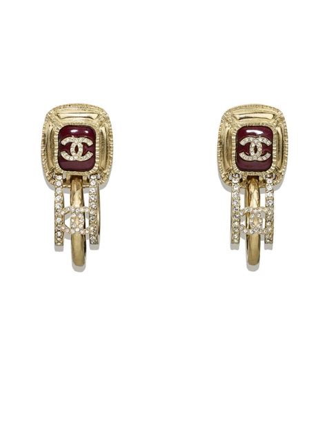 designer Chanel earrings saks